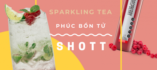 Trổ tài cùng pha chế Sparkling Tea