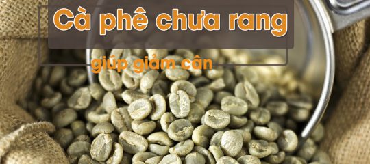 Cà phê nhân chưa rang giúp giảm cân