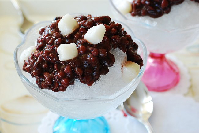 Cách làm Patbingsu đậu đỏ - Vietblend