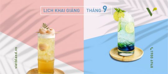 Khai Giảng Khóa Học Pha Chế Khơi Bật Ý Tưởng Sáng Tạo Tháng 9.2019