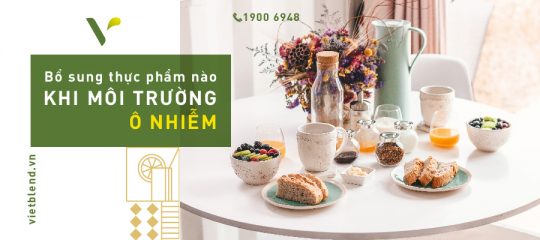 Nên Bổ Sung Thực Phẩm Nào Khi Môi Trường Đang Ô Nhiễm ?