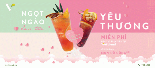 Bộ 5 Công Thức Mới Nhất Mùa Valentine & Women’Day