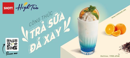 Công thức trà sữa đá xay mới