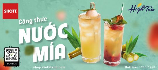 Công thức nước mía 2020