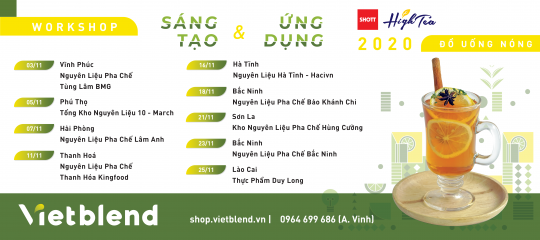 [Vietblend] Chuỗi sự kiện Workshop tháng 11