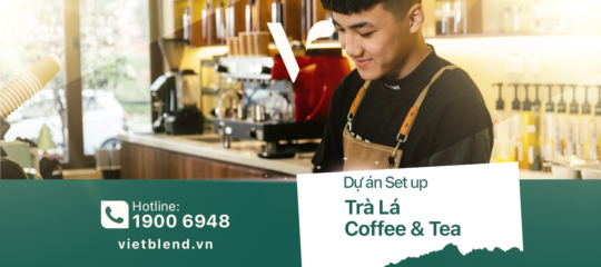 Dự án set-up: Trà Lá Coffee & Tea