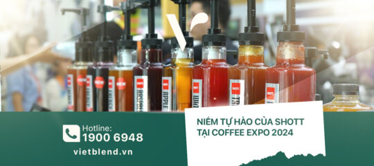 Niềm tự hào của SHOTT tại Coffee Expo 2024